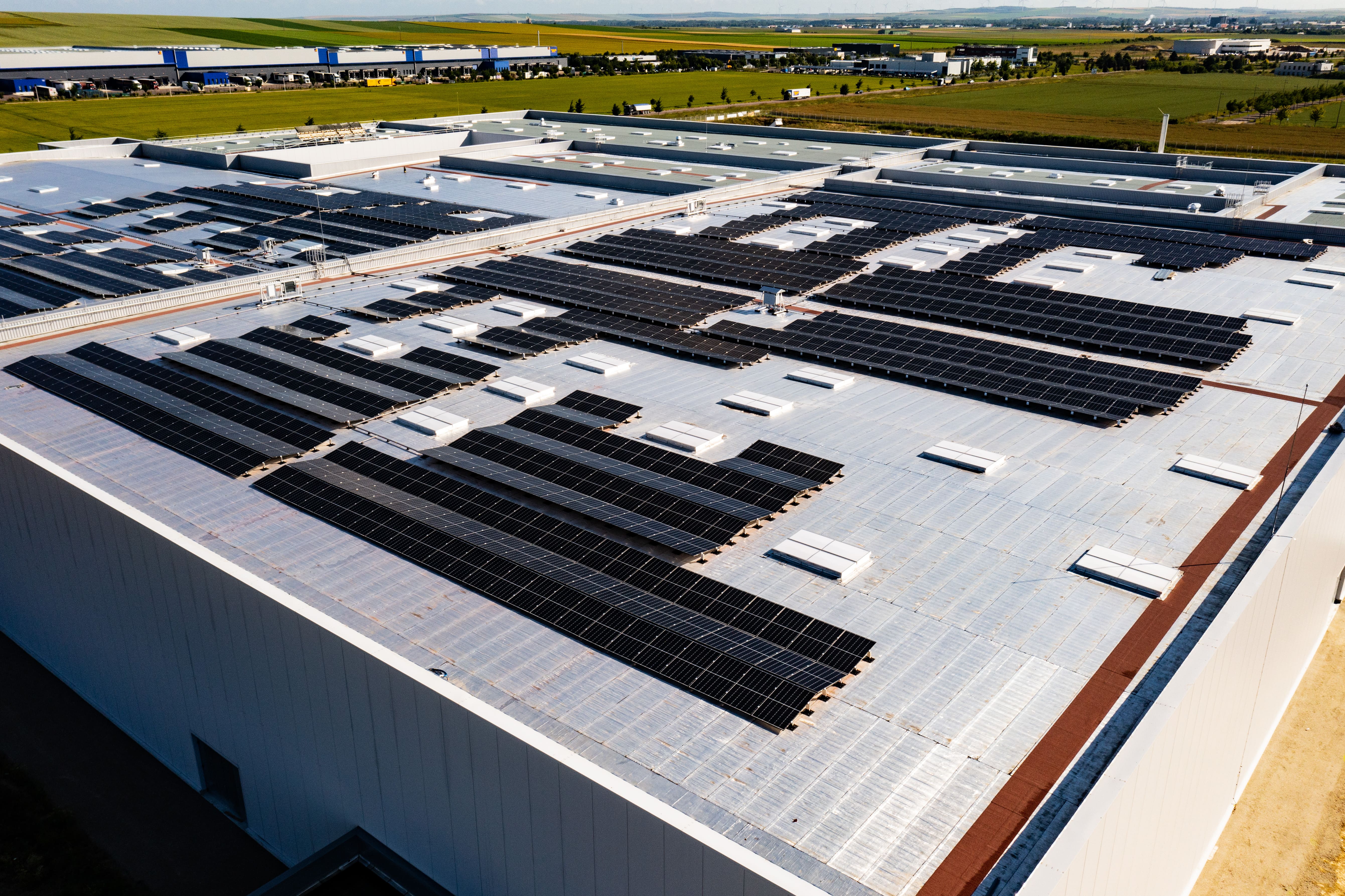 Centrale photovoltaïque CLARINS