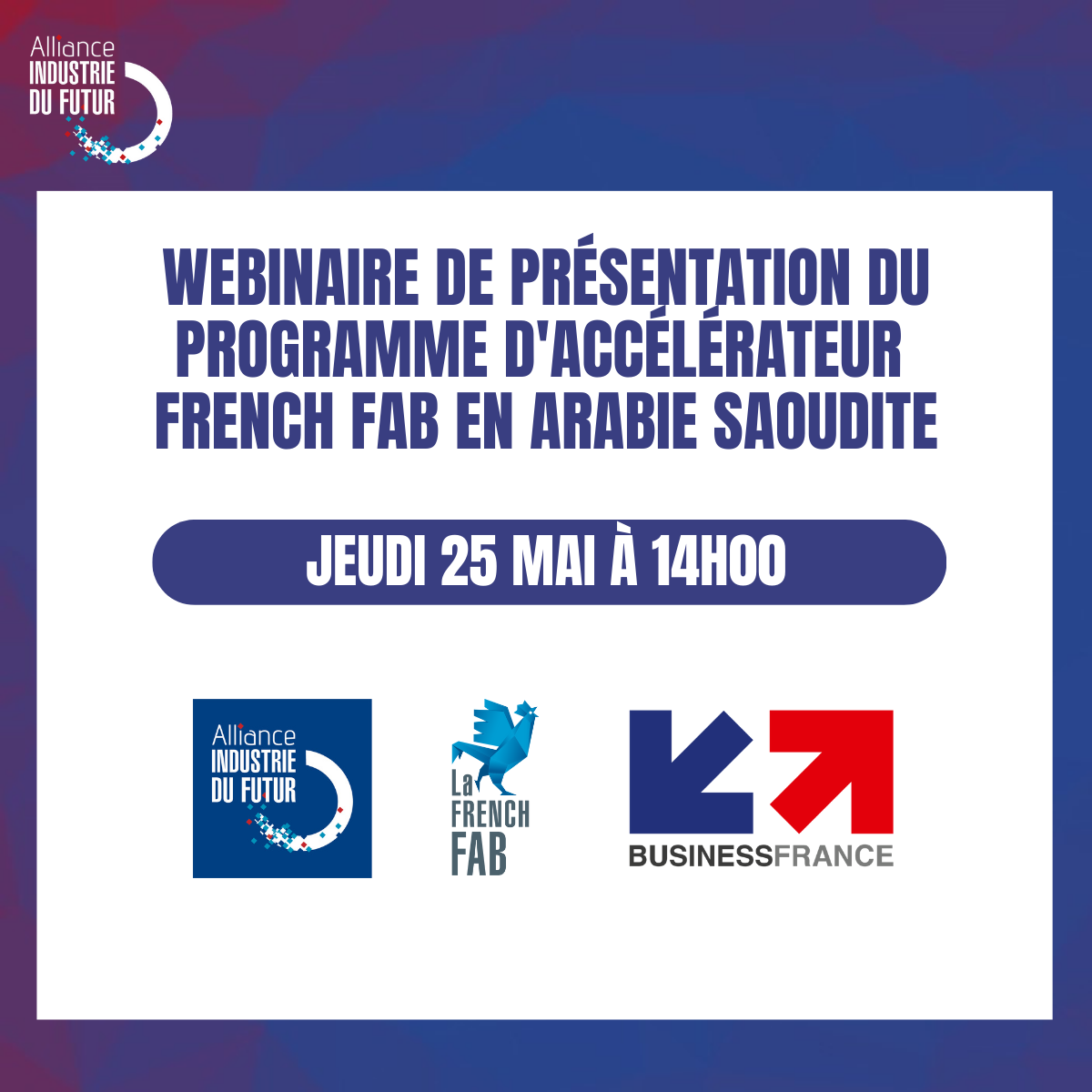 Webinaire Accélérateur Arabie Saoudite